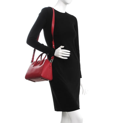Givenchy Sugar Goatskin Mini Antigona Raspberry 2 of 8