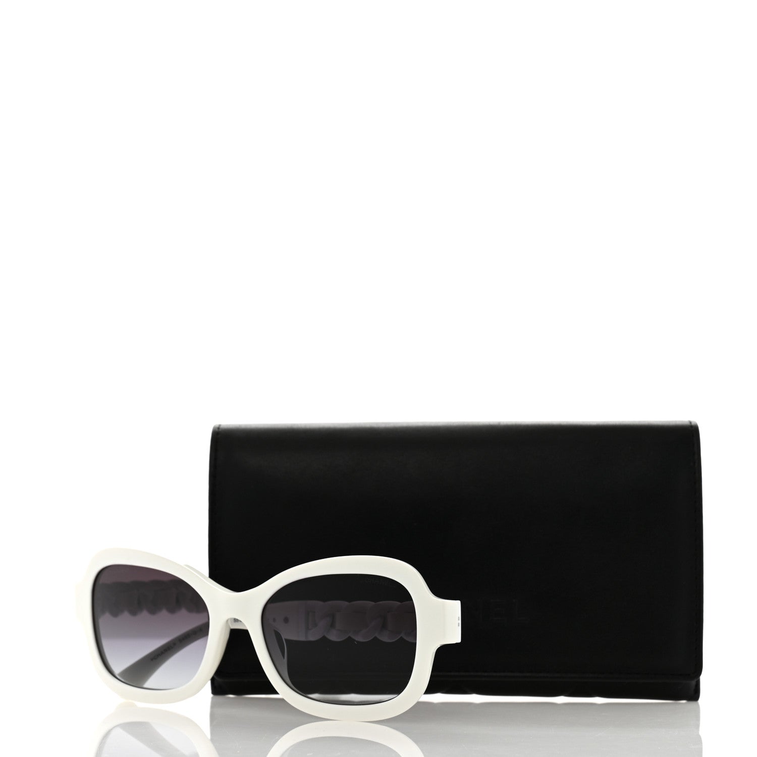 Chanel Acetate Chain Sunglasses 5465-Q White 8 of 8