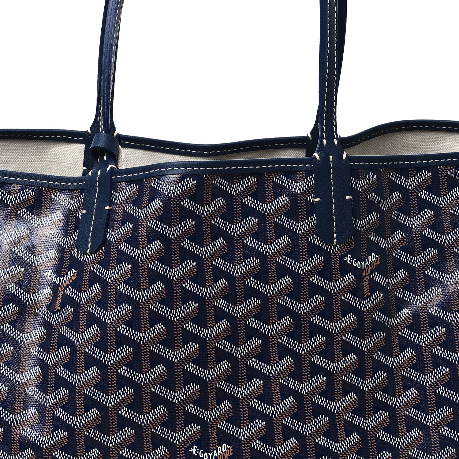 Goyard Goyardine Saint Louis PM Navy 8 of 11