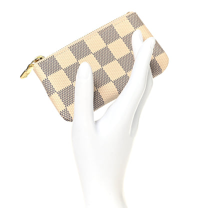 Louis Vuitton Damier Azur Key Pouch 2 of 7