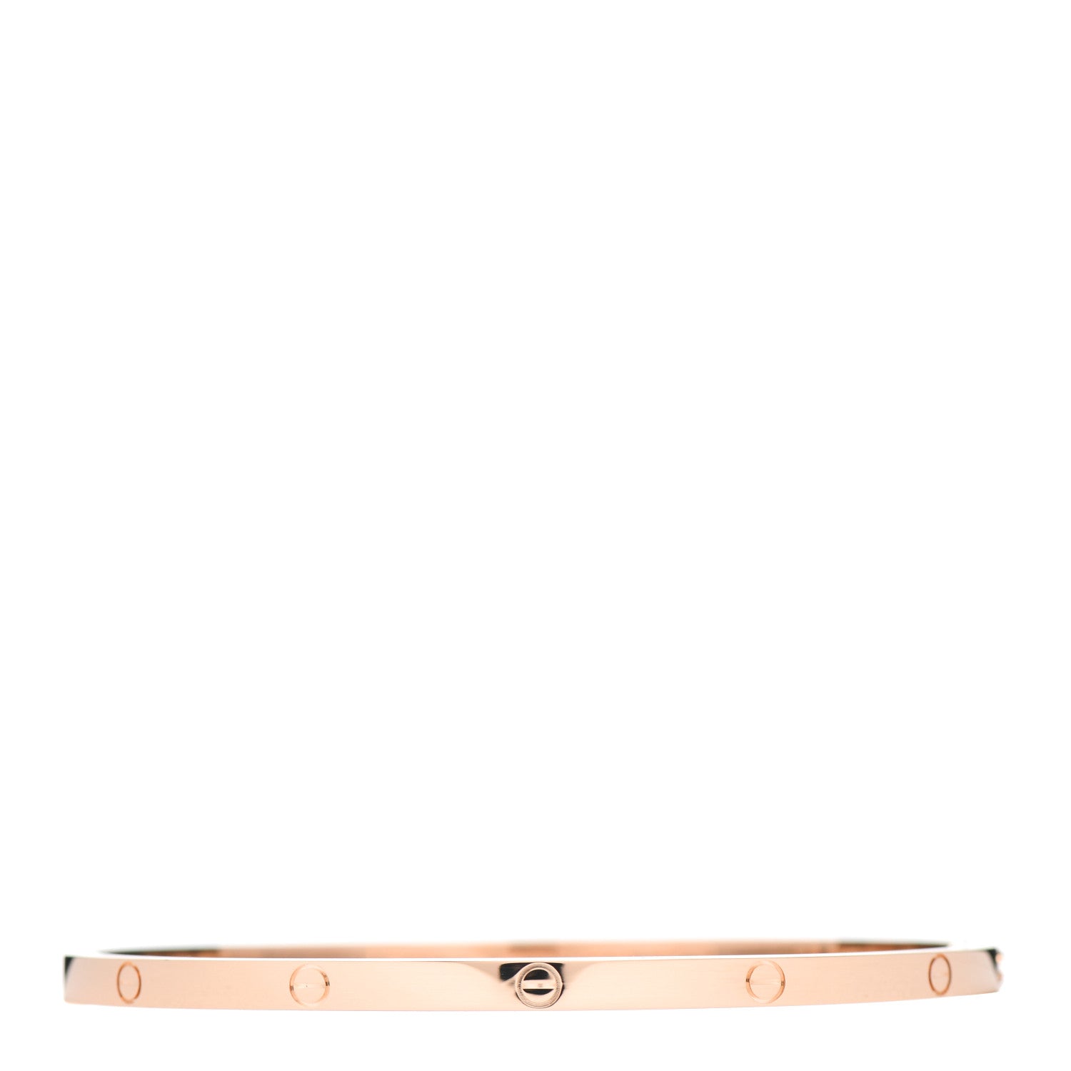 Cartier 18K Pink Gold Small LOVE Bracelet 18 3 of 5