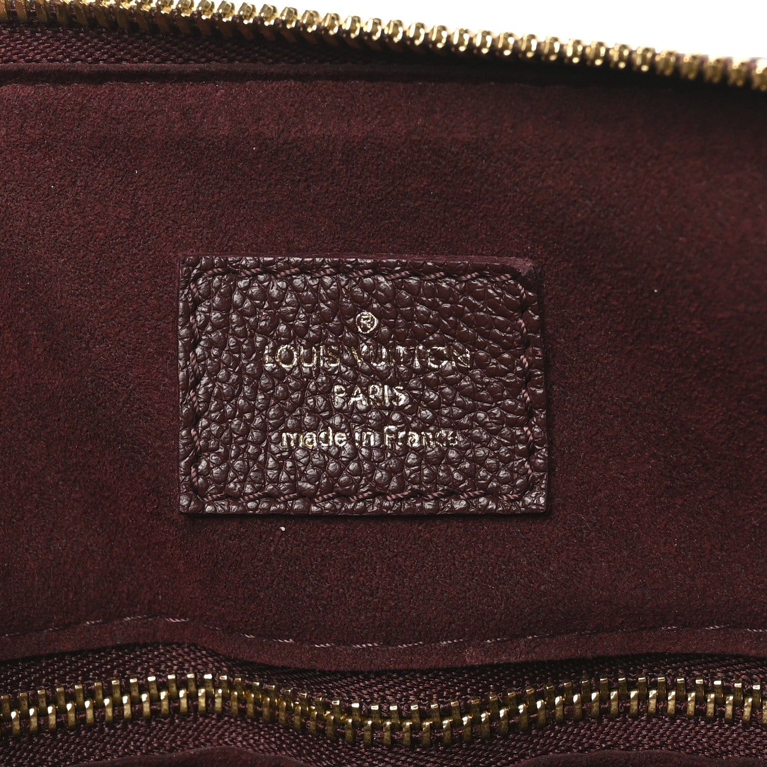 Louis Vuitton Empreinte Monogram Giant Speedy Bandouliere 25 Wine 6 of 9