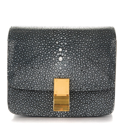 Celine Stingray Small Classic Box Flap Bag Black 1 of 7