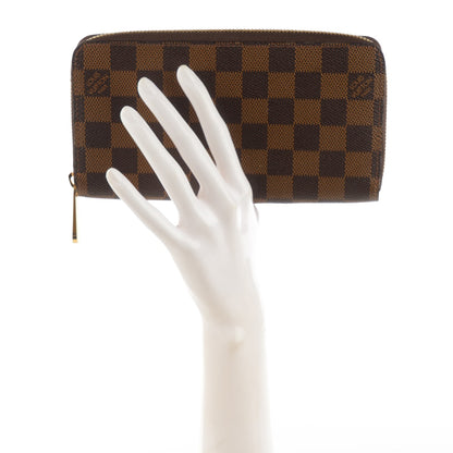 Louis Vuitton Damier Ebene Zippy Wallet 2 of 7
