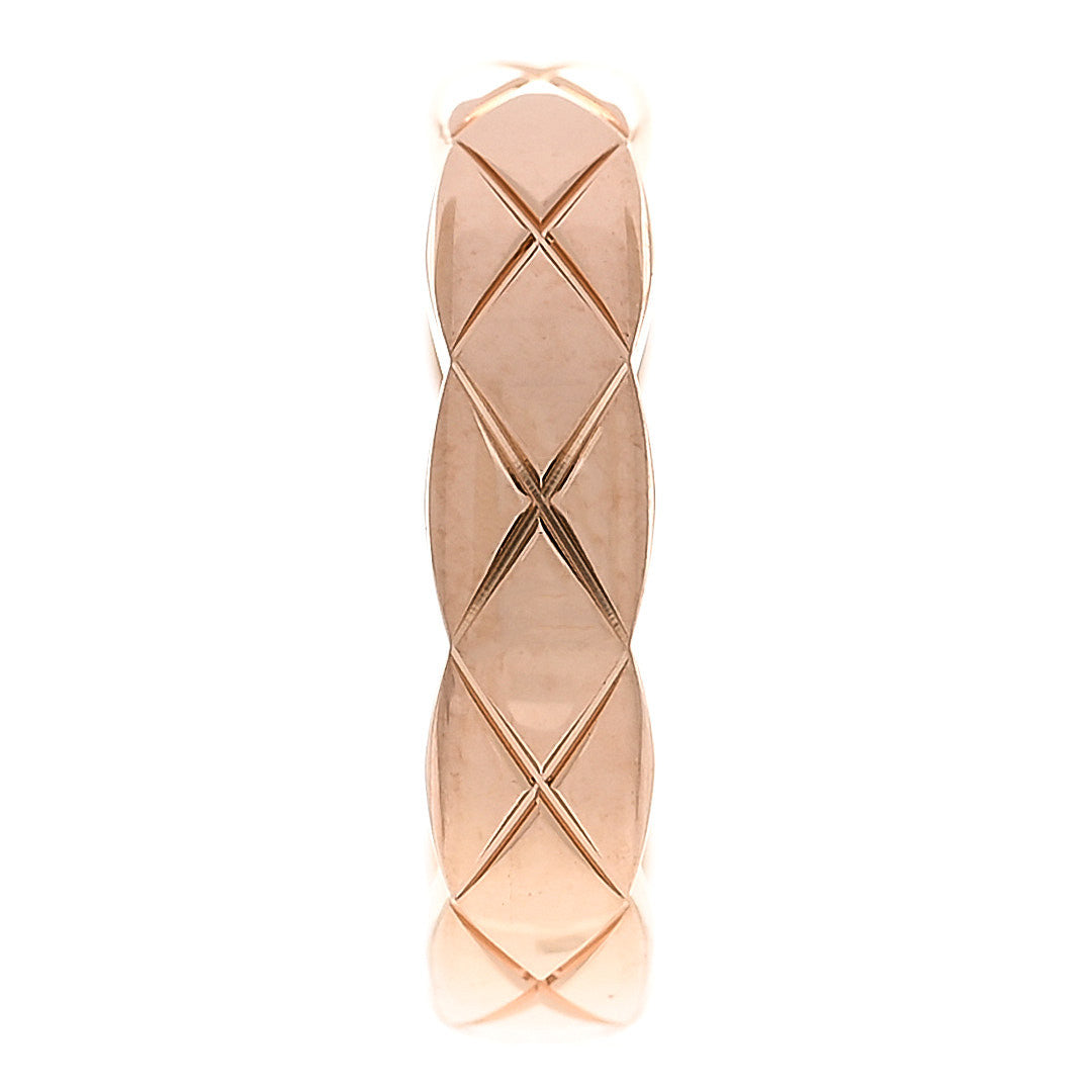 Chanel 18K Beige Gold Coco Crush Single Ear Cuff Earring 1 of 6