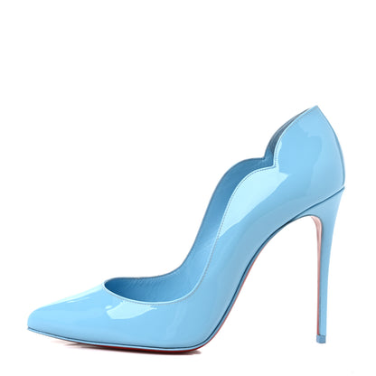 Christian Louboutin Patent Hot Chick 100 Pumps 38 Splash 1 of 8