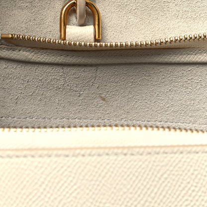 Celine Grained Calfskin Mini Belt Bag White 14 of 17