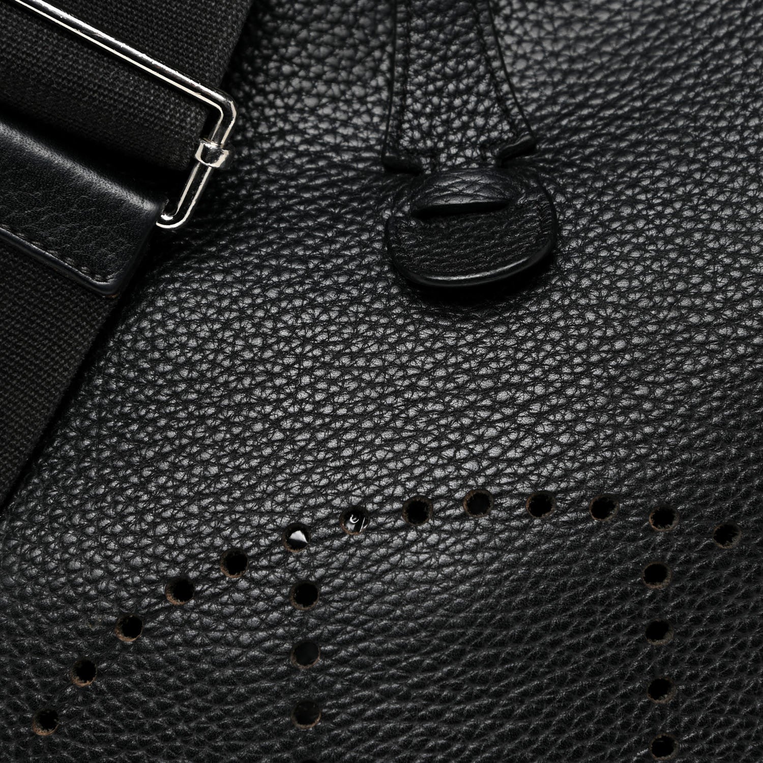 Hermes Taurillon Clemence Evelyne III PM Black 7 of 16