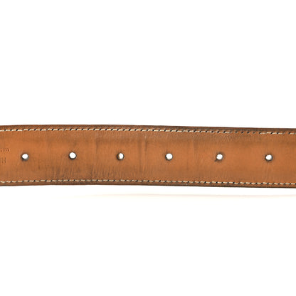 Hermes Box Chamonix 32mm H Belt 90 Black Gold 10 of 12