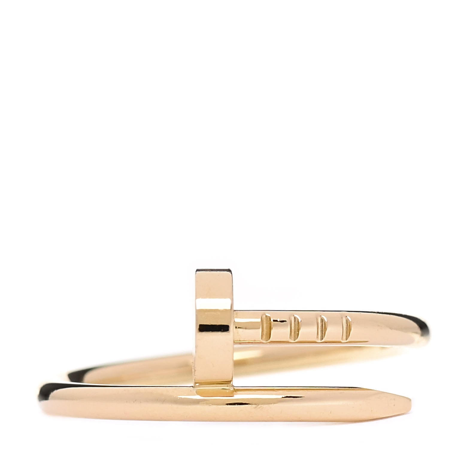 Cartier 18K Yellow Gold Small Juste Un Clou Ring 52 6 1 of 5