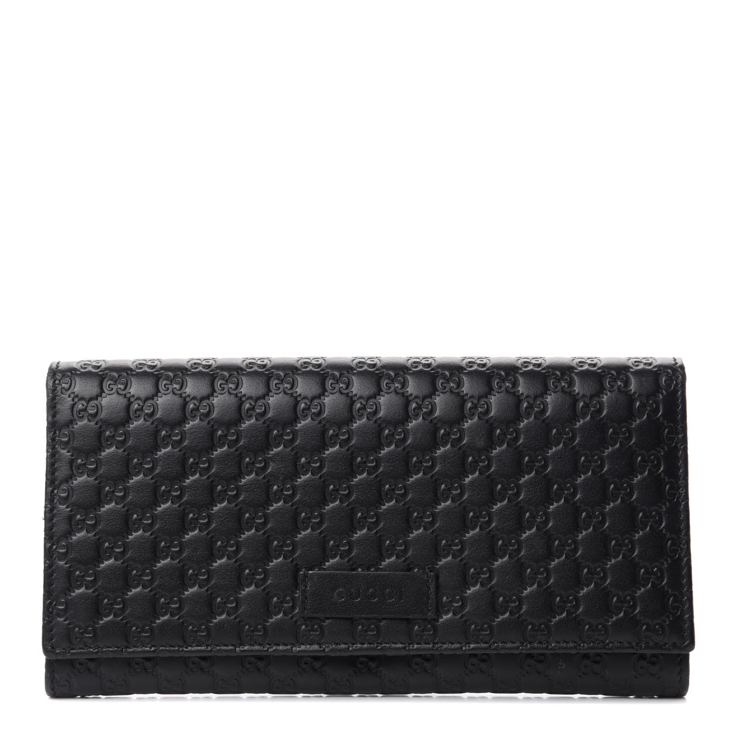 Gucci Soft Microguccissima Continental Wallet Black 1 of 6