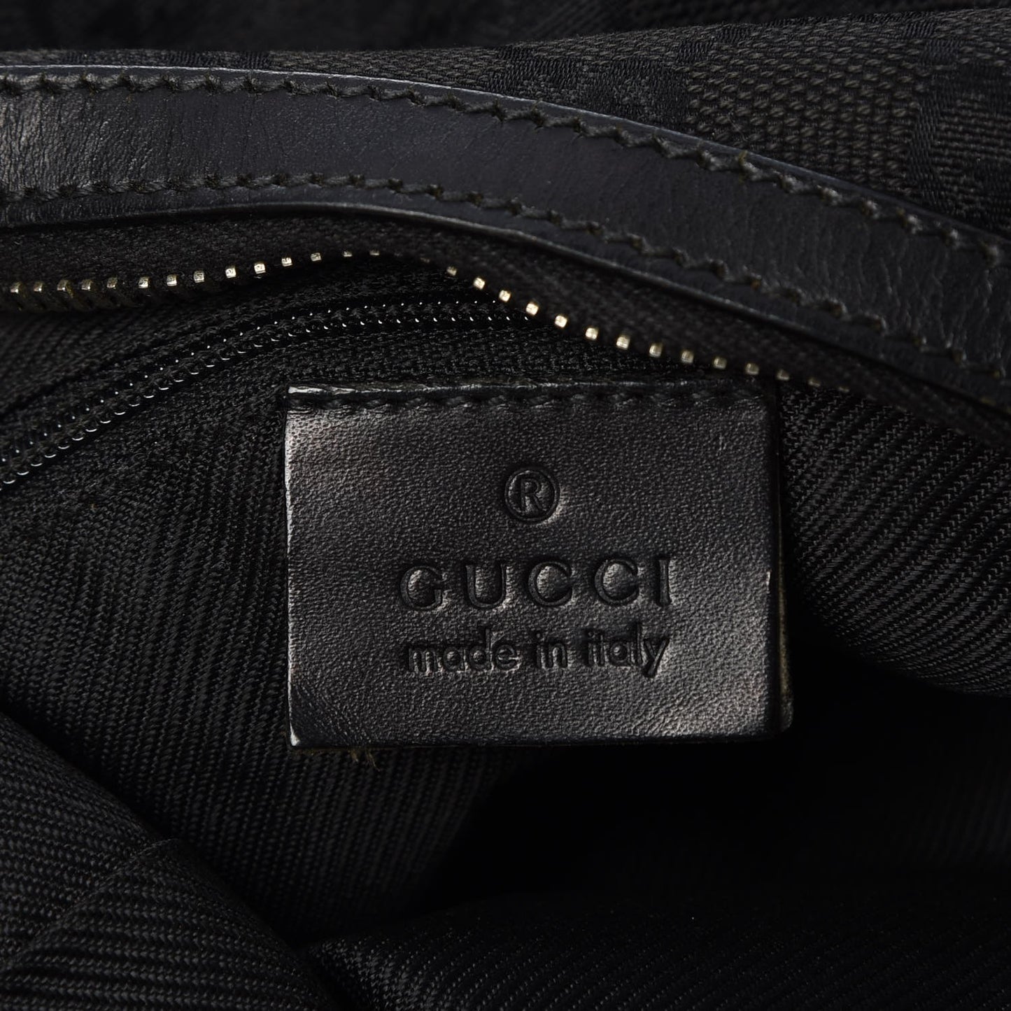 Monogram Medium Hobo Black