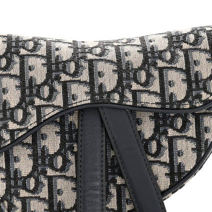 Christian Dior Oblique Mini Saddle Bag Blue 22 of 34