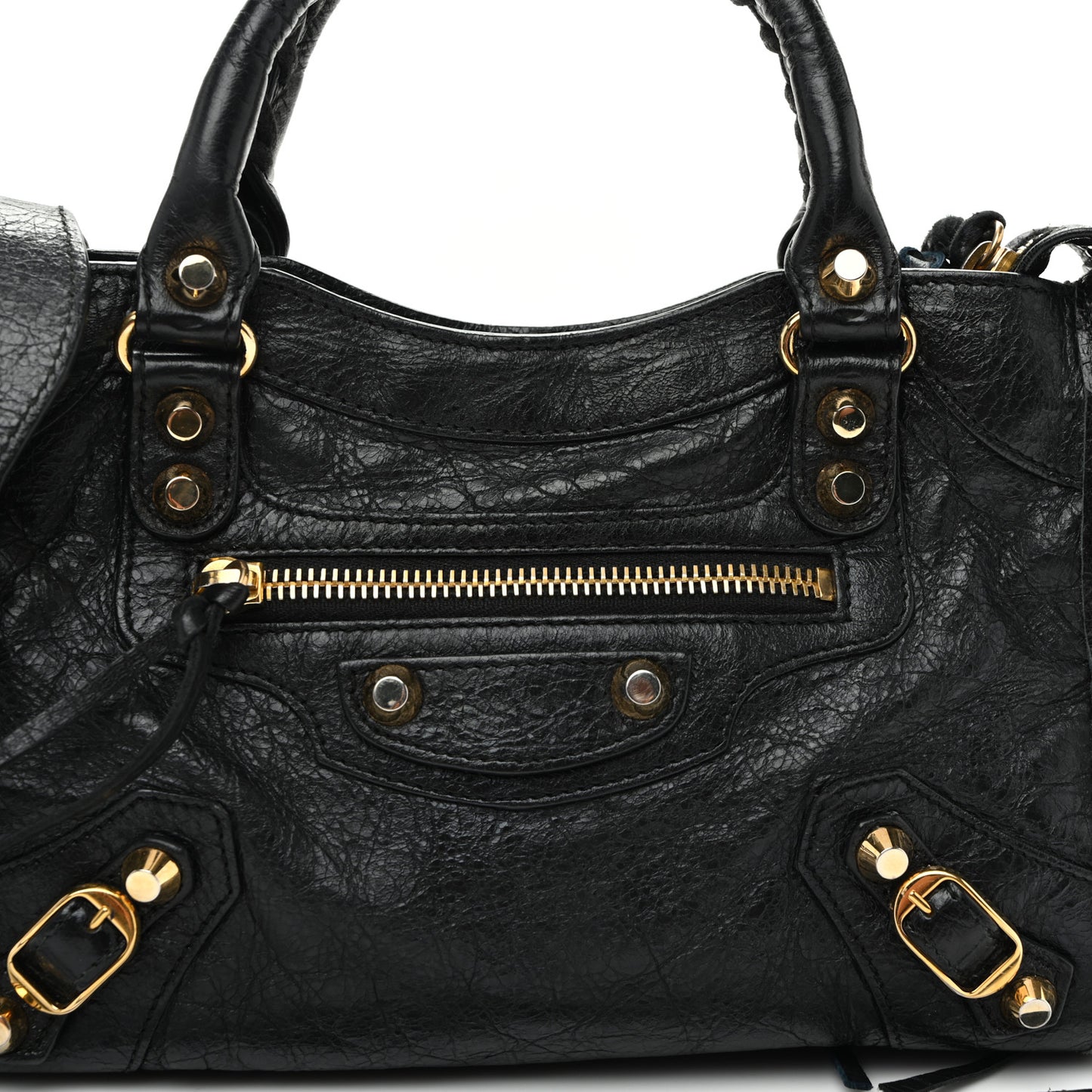 Agneau Giant 12 Gold Hardware Mini City Black