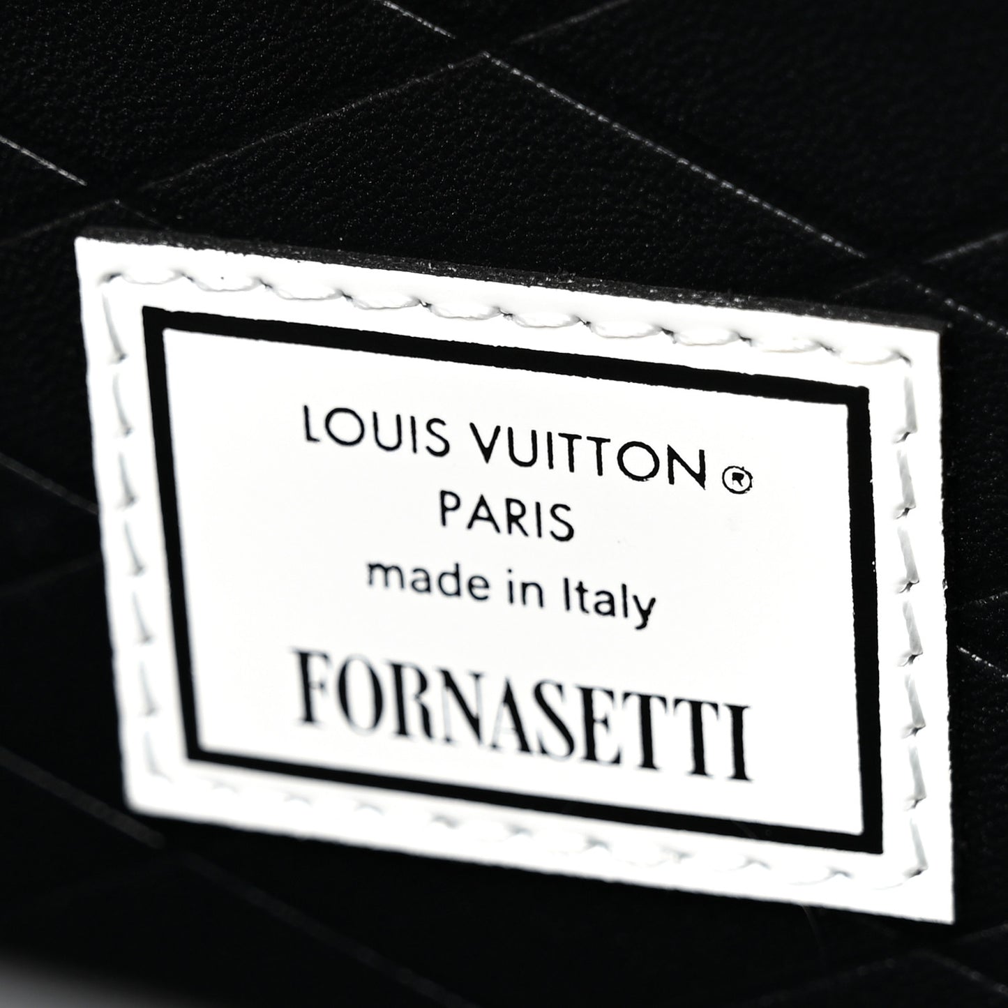 X FORNASETTI Calfskin Architettura Petite Boite Chapeau White Black