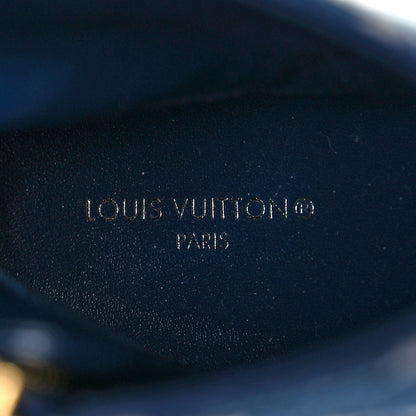 Louis Vuitton Denim Monogram Silhouette Ankle Boots 37 Navy Blue 7 of 7