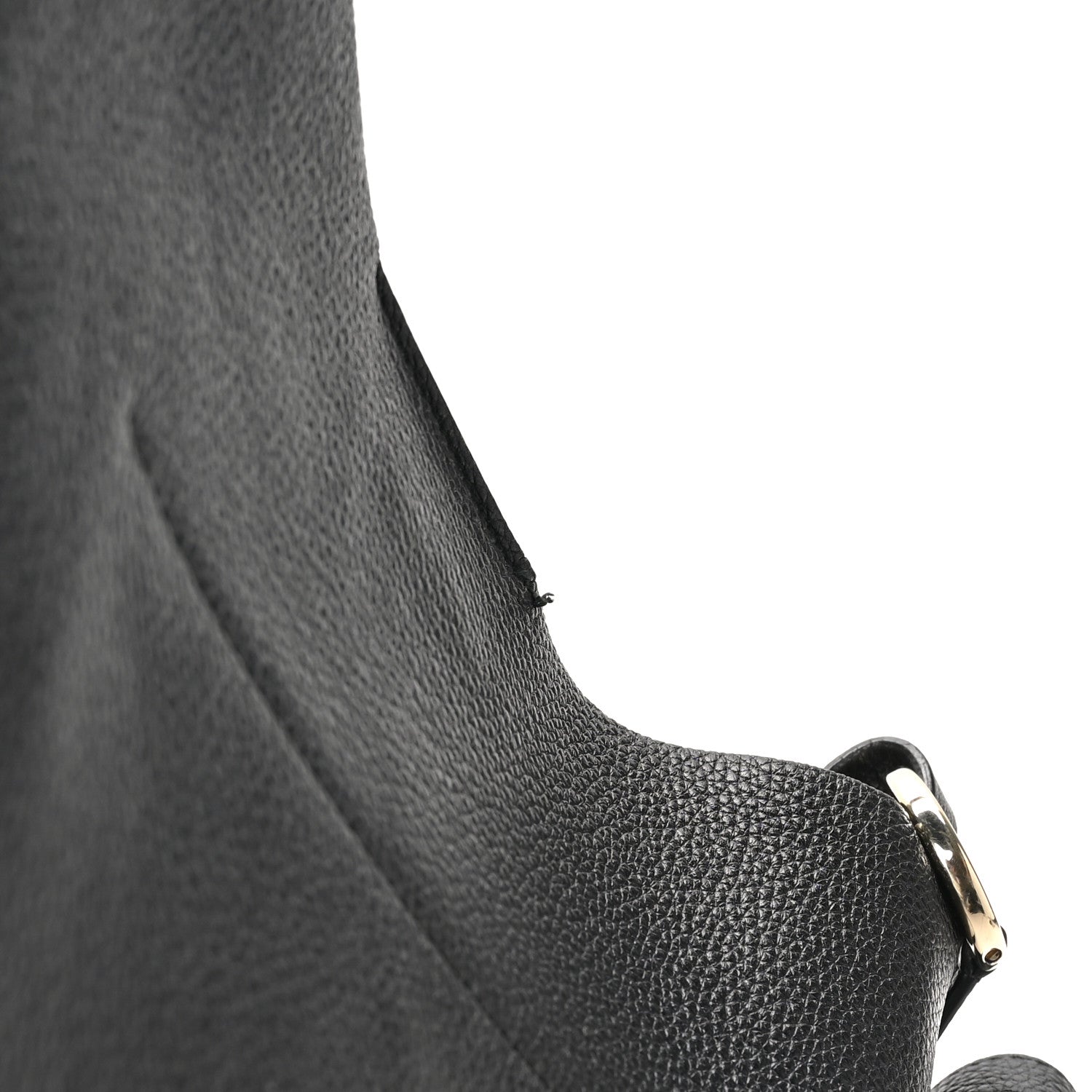 Salvatore Ferragamo Calfskin Reverse Hobo Black 10 of 10