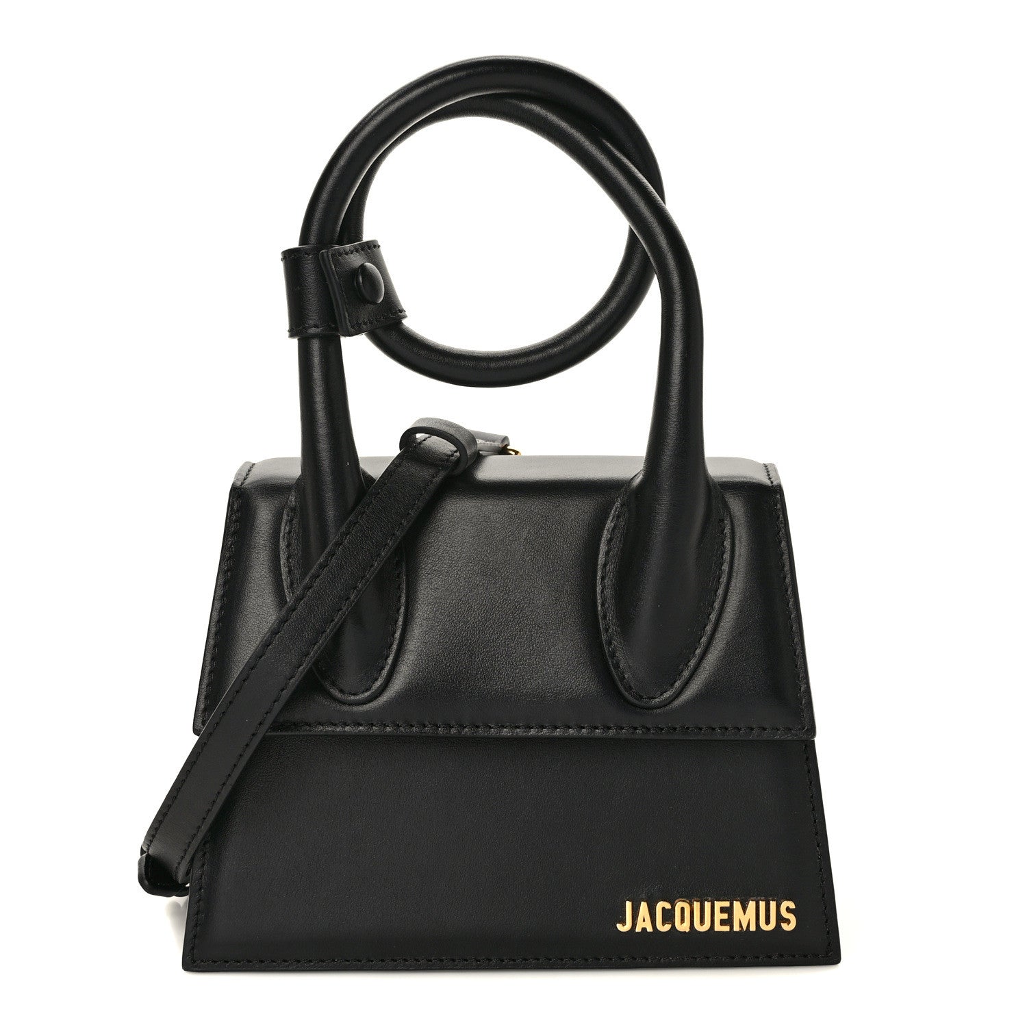 Jacquemus Smooth Calfskin Le Chiquito Noeud Black 1 of 8