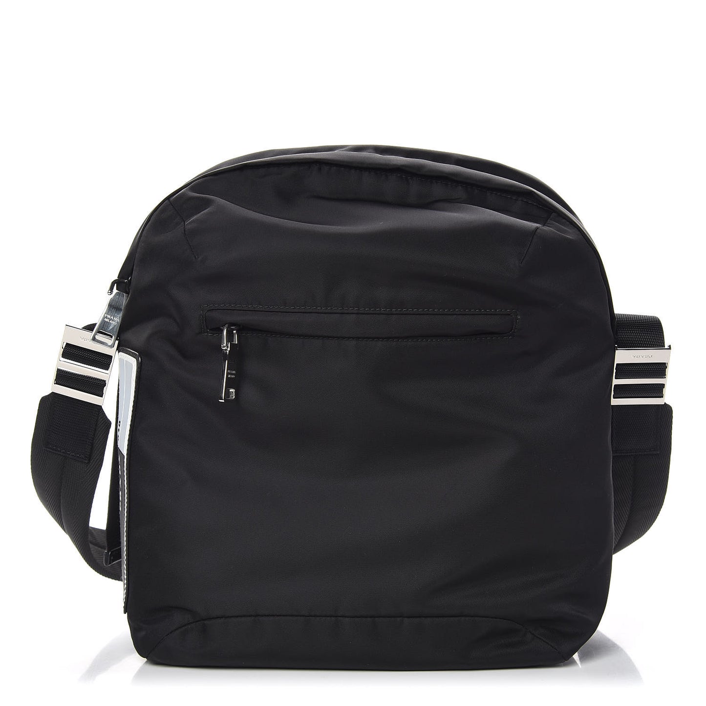 Tessuto Nylon Crossbody Bag Black