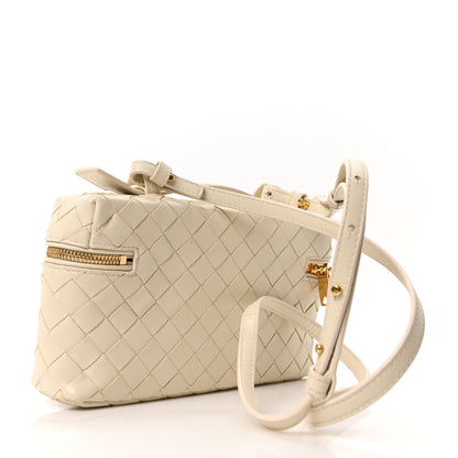 Bottega Veneta Calfskin Intrecciato Bang Bang Vanity Case Sea Salt 3 of 9
