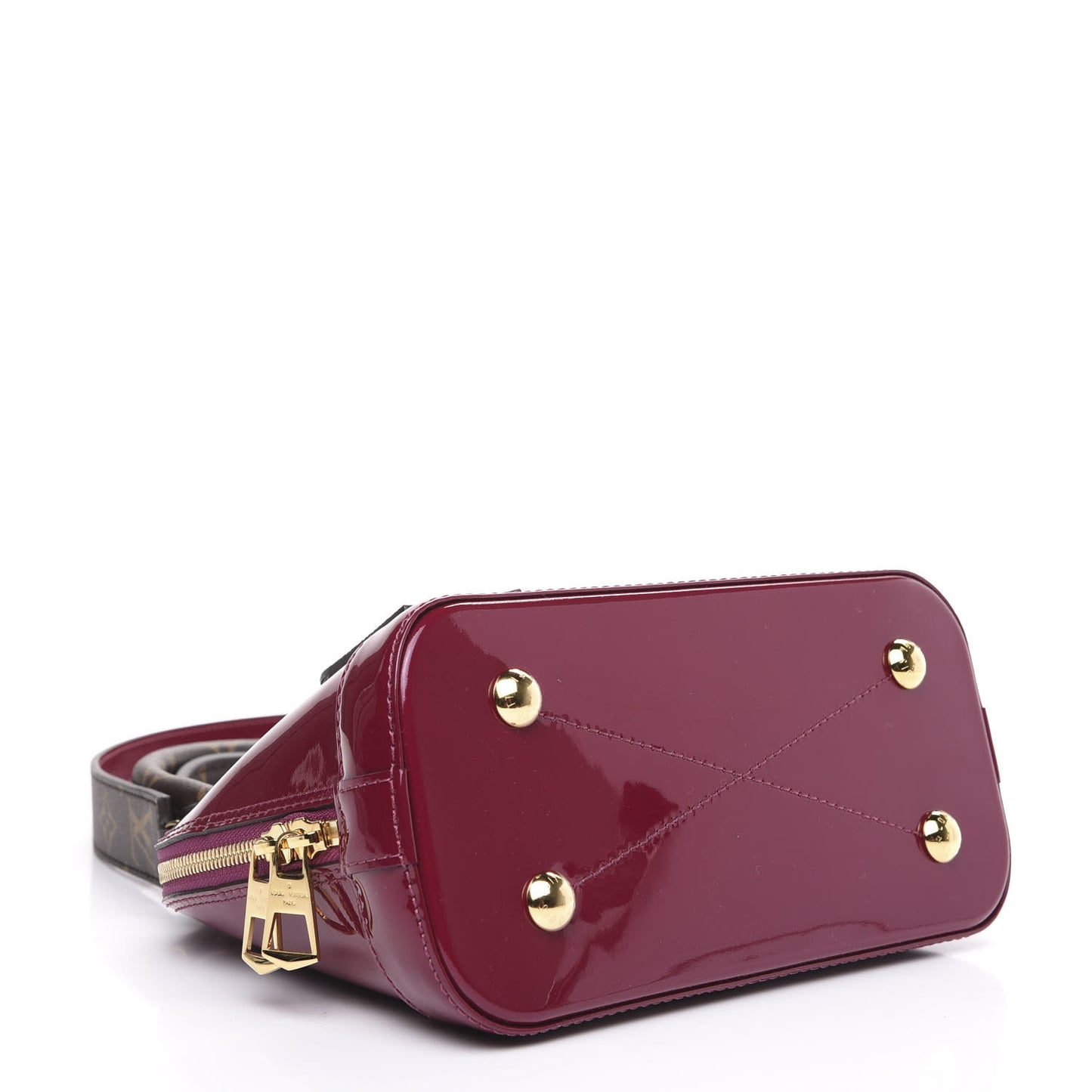 Patent Monogram Alma BB Magenta