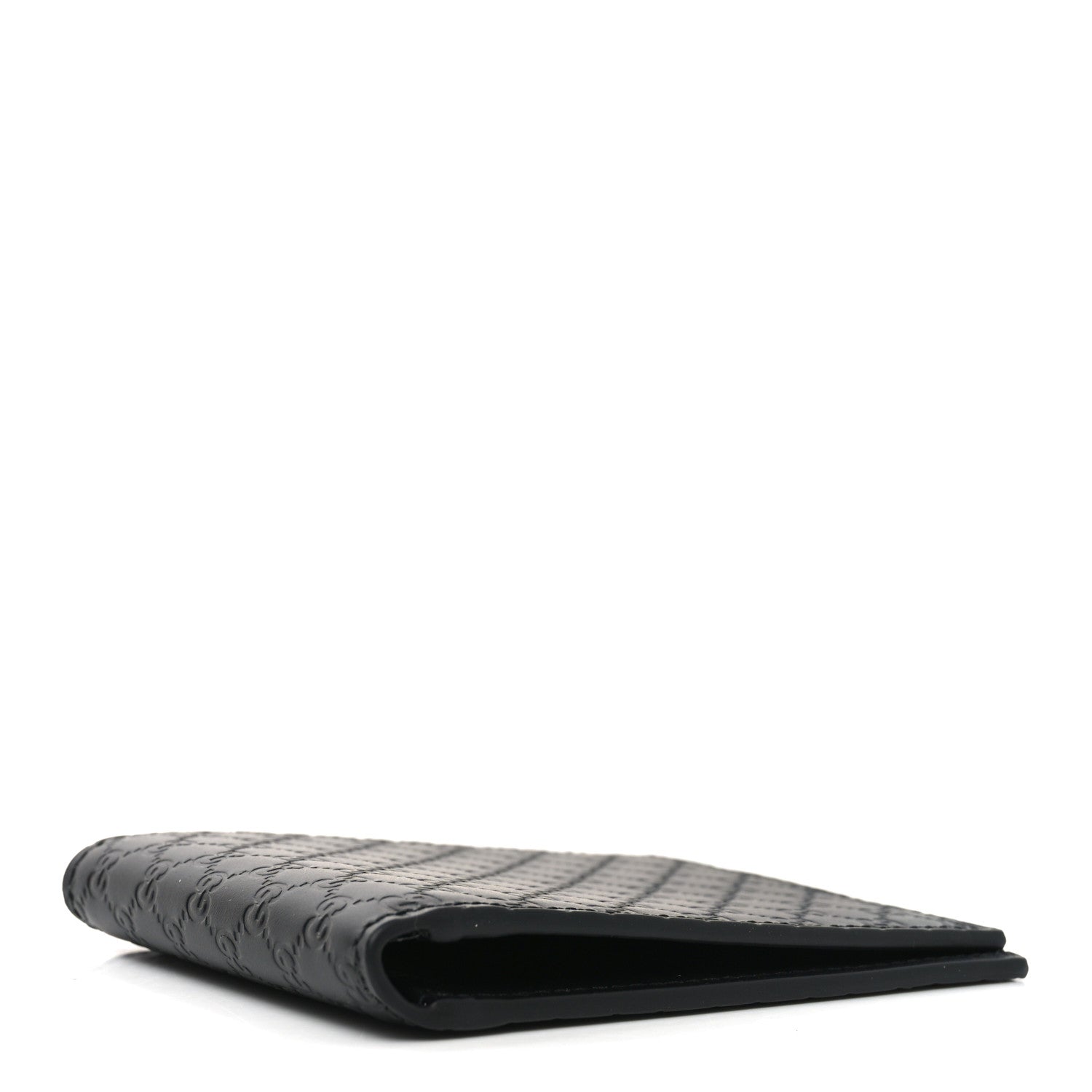 Gucci Microguccissima Bi-Fold Wallet Black 4 of 7