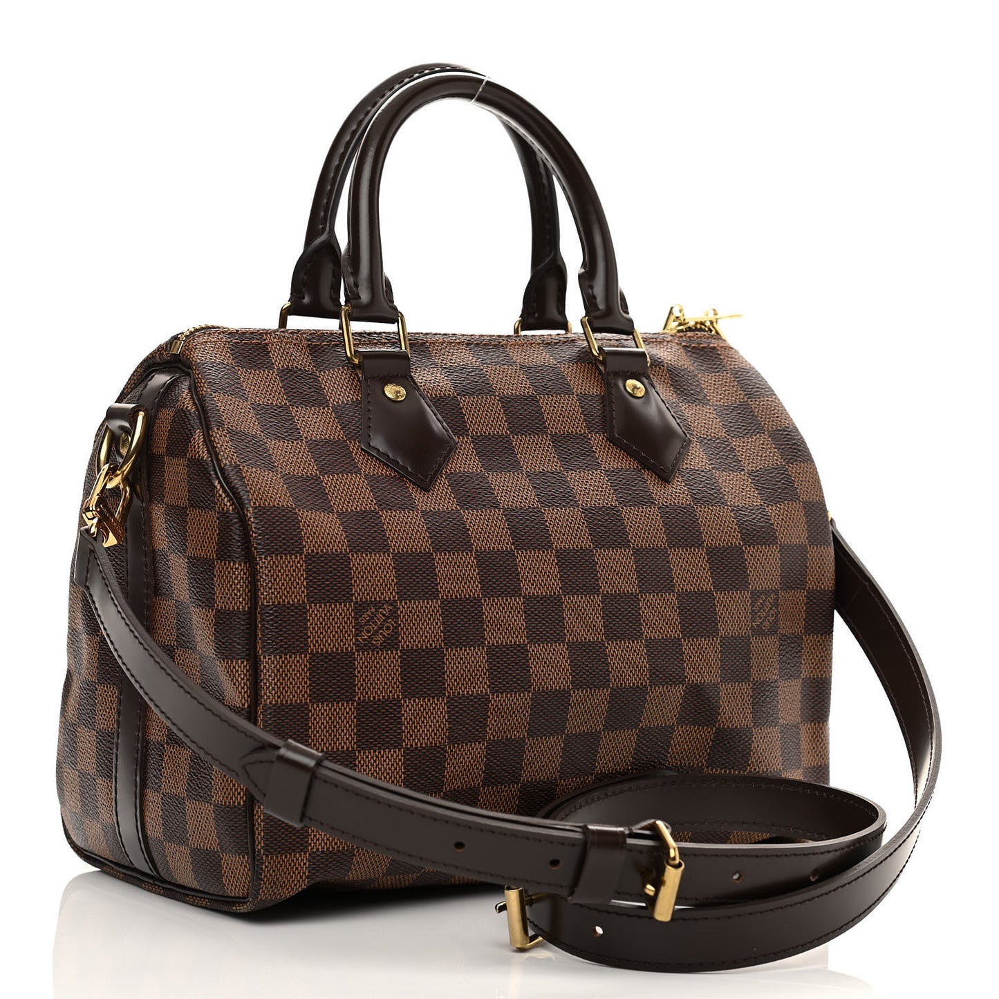 Damier Ebene Speedy Bandouliere 25
