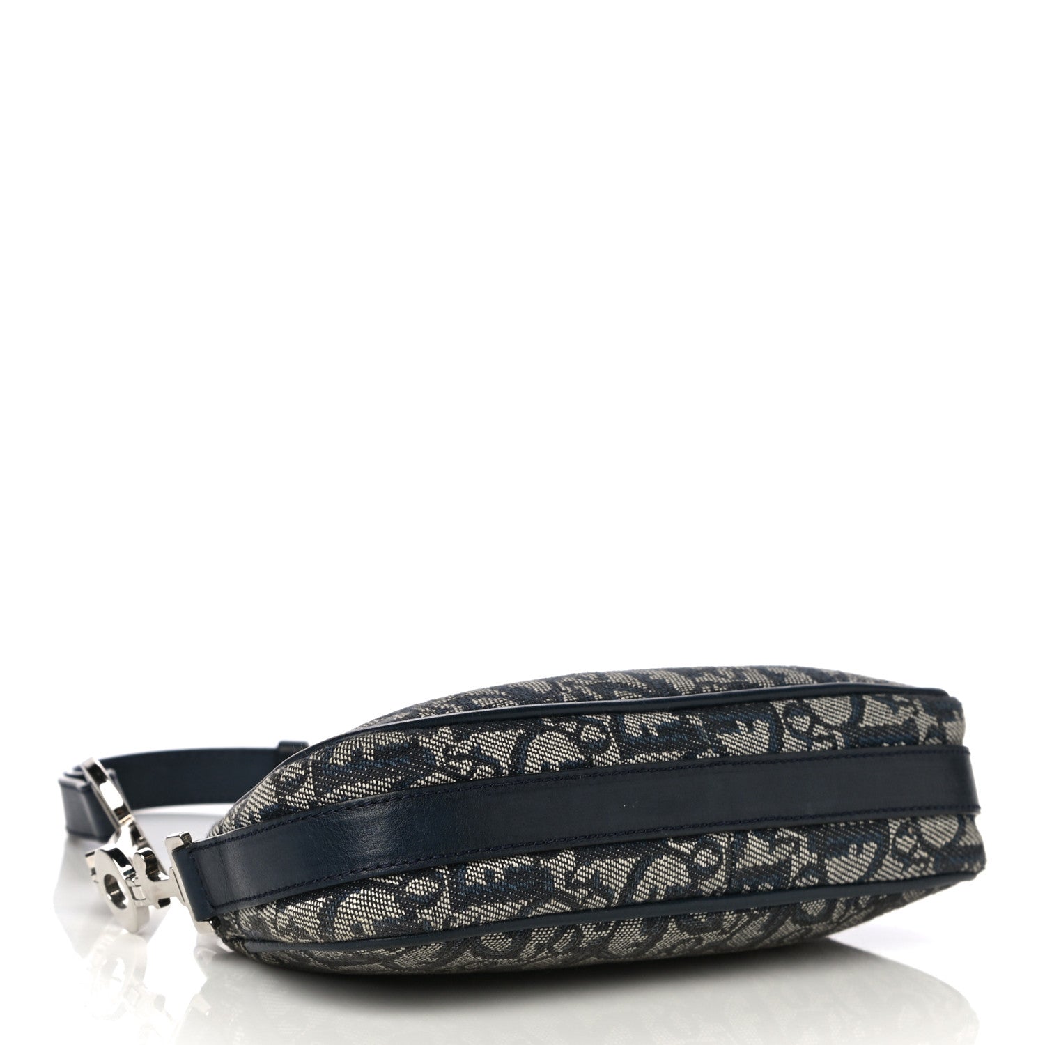 Christian Dior Monogram Shoulder Bag Blue 4 of 15