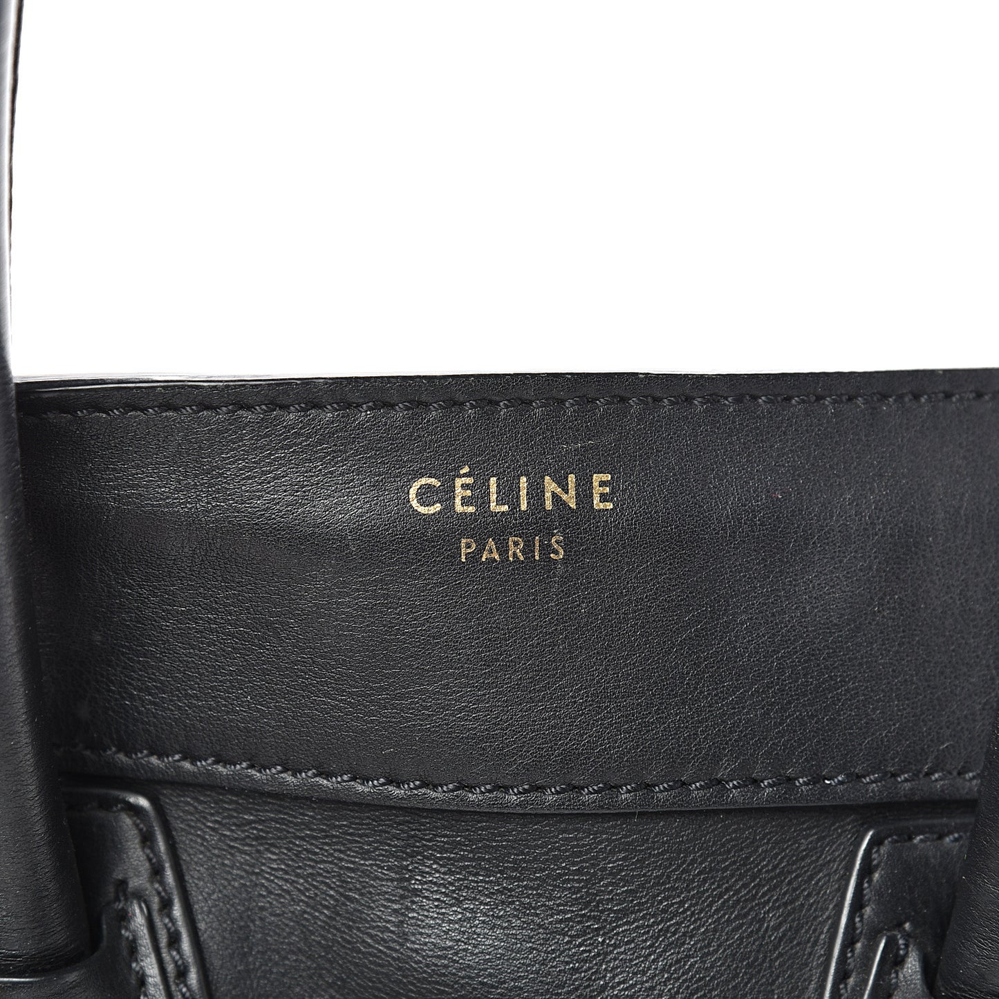 Smooth Calfskin Mini Luggage Black