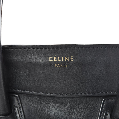 Celine Smooth Calfskin Mini Luggage Black 5 of 21