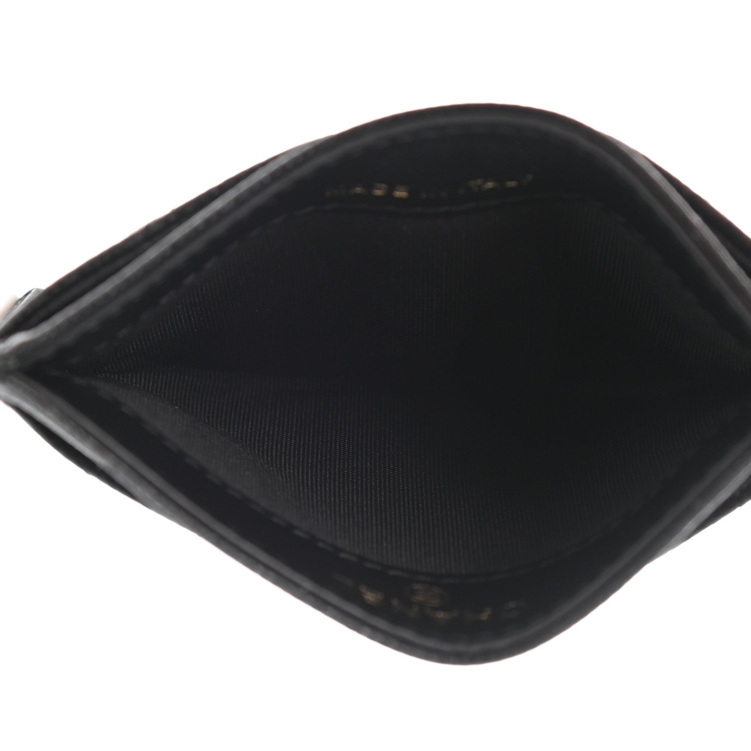 Chanel Caviar Quilted French New Wave Card Holder Black 5 of 9