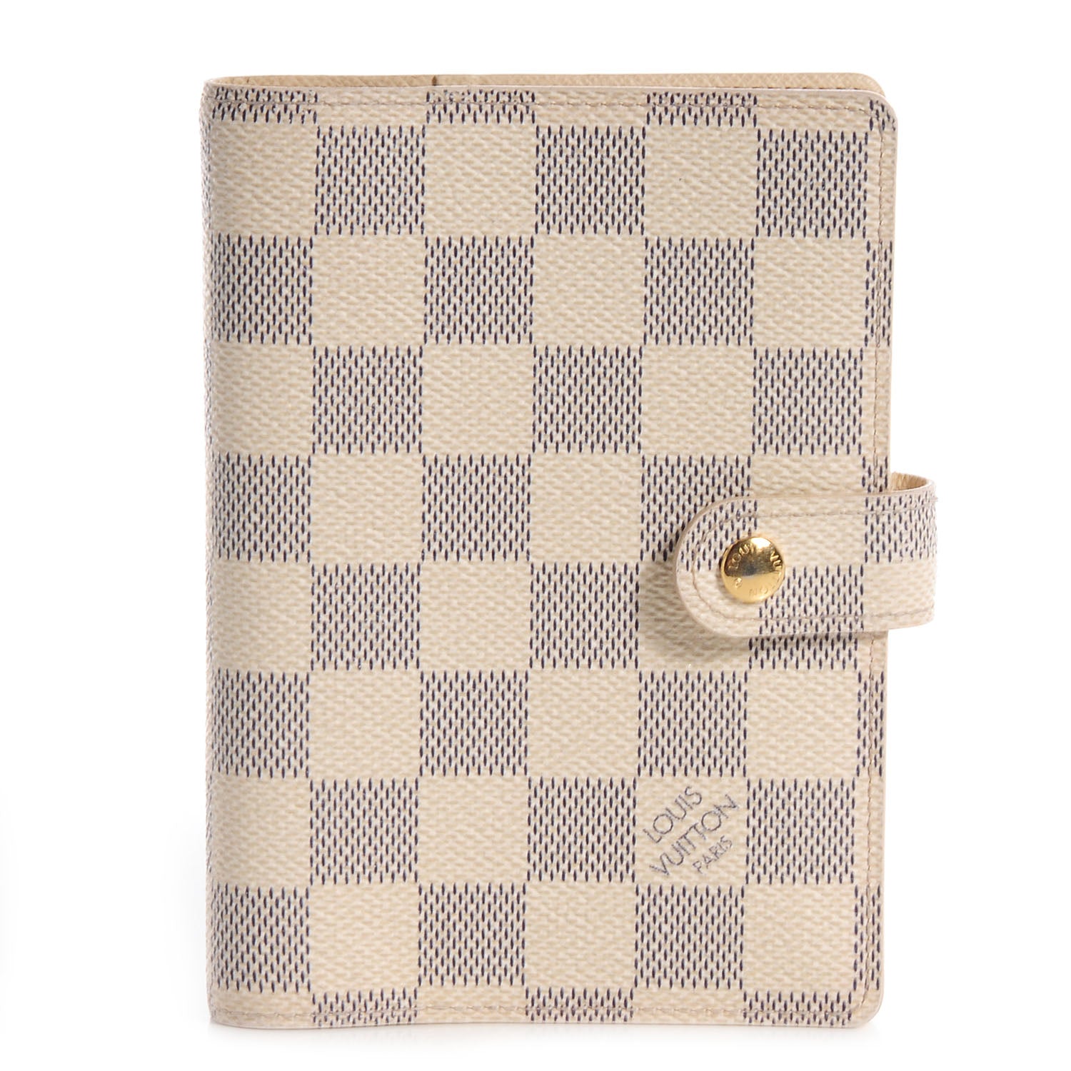 Louis Vuitton Damier Azur Small Ring Agenda Cover 1 of 8