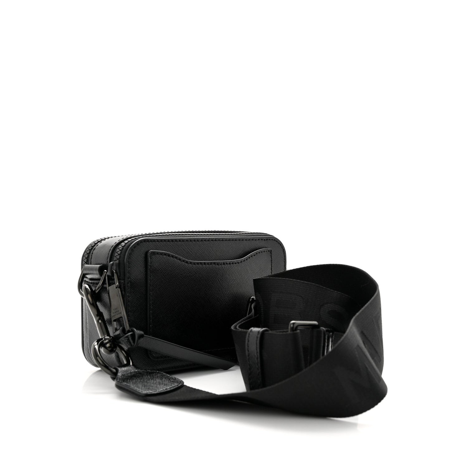 Saffiano Snapshot Camera Bag Black