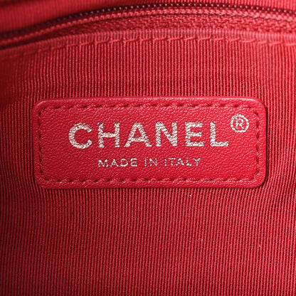 Chanel Aged Calfskin Quilted Medium Gabrielle Hobo Beige Black 6 of 10