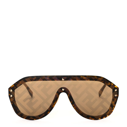 Fendi FF Fabulous Shield Sunglasses FF M0039/G/S Beige 2 of 8