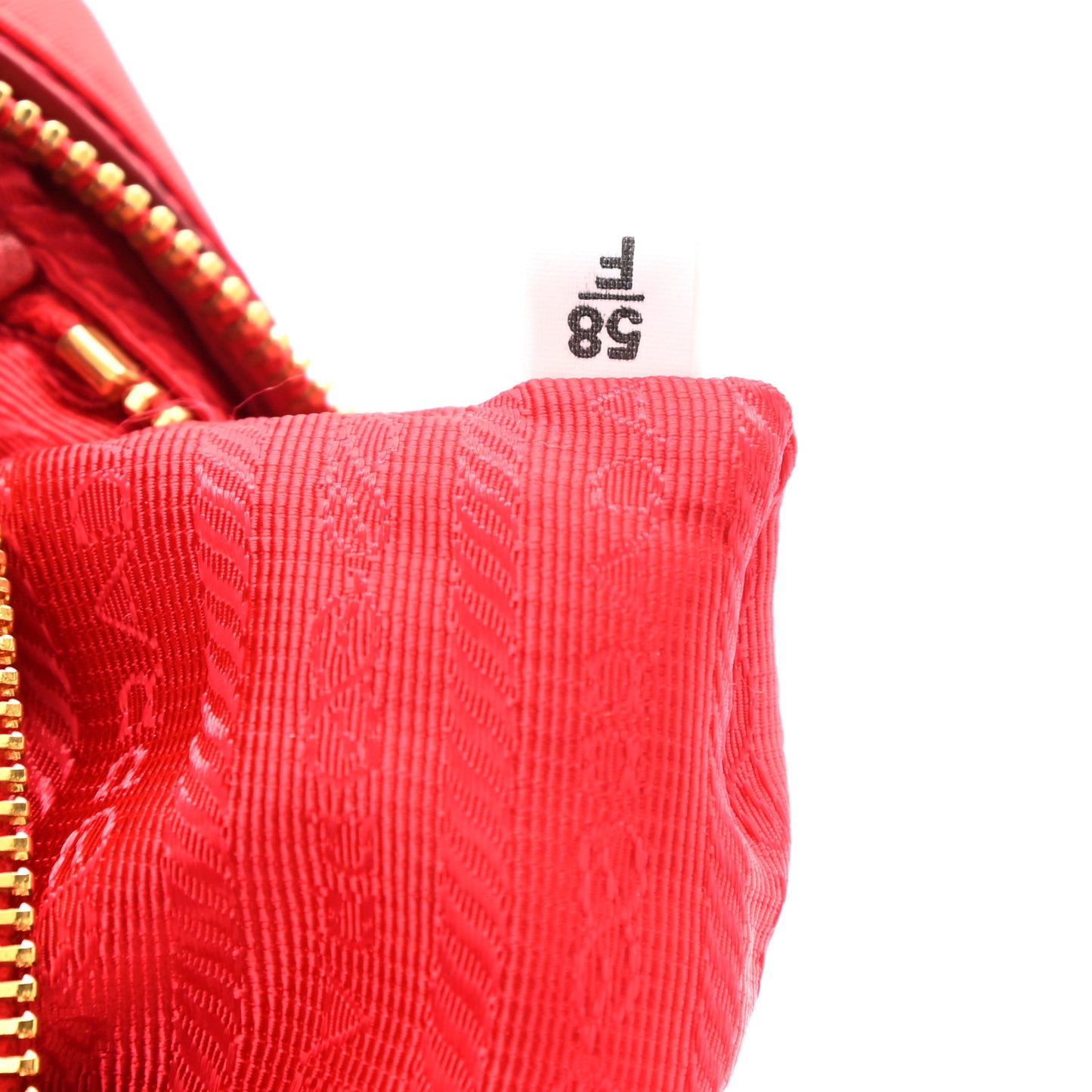 Tessuto Nylon Mini Camera Crossbody Rosso