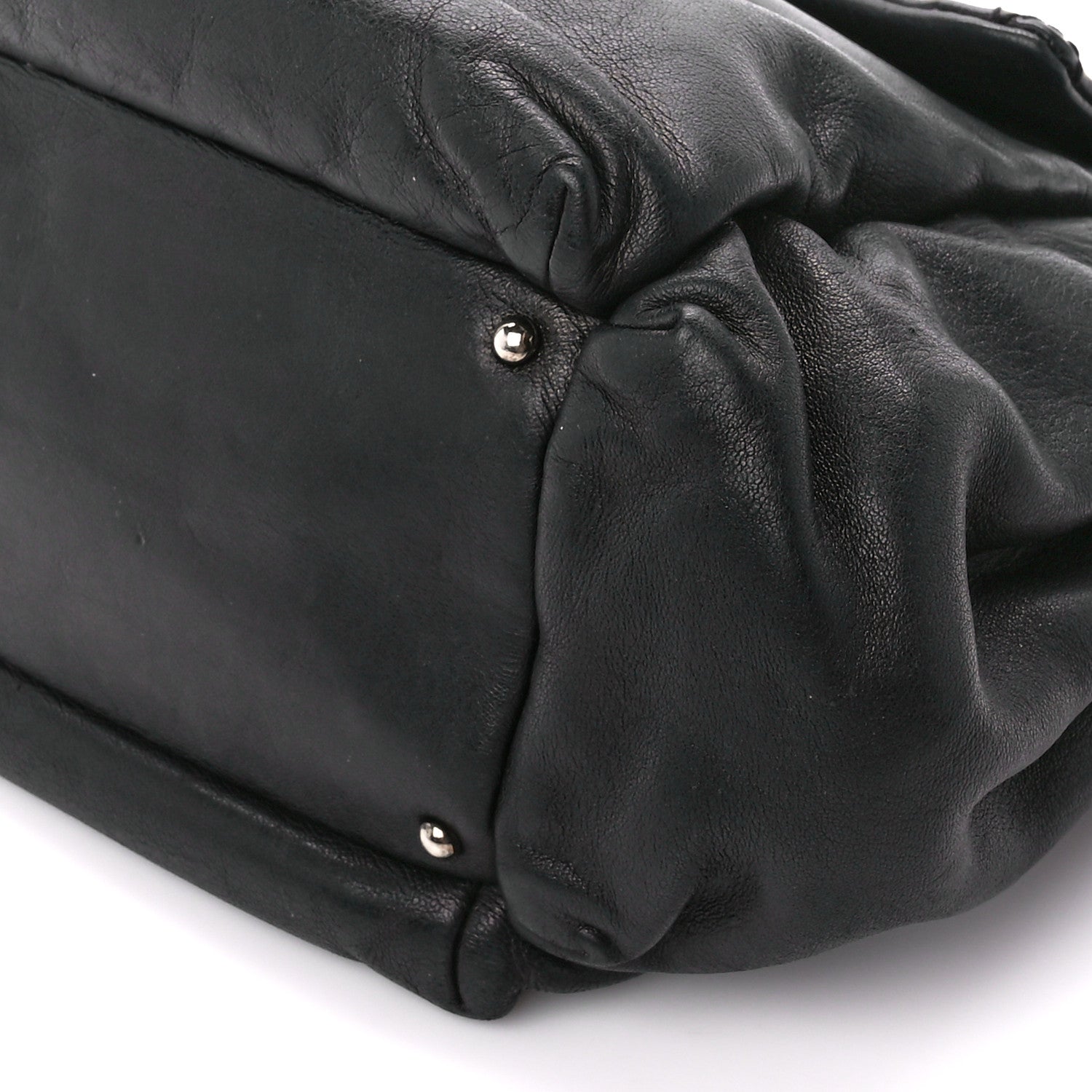 Chanel Lambskin Quilted Accordion Flap Black 10 of 10