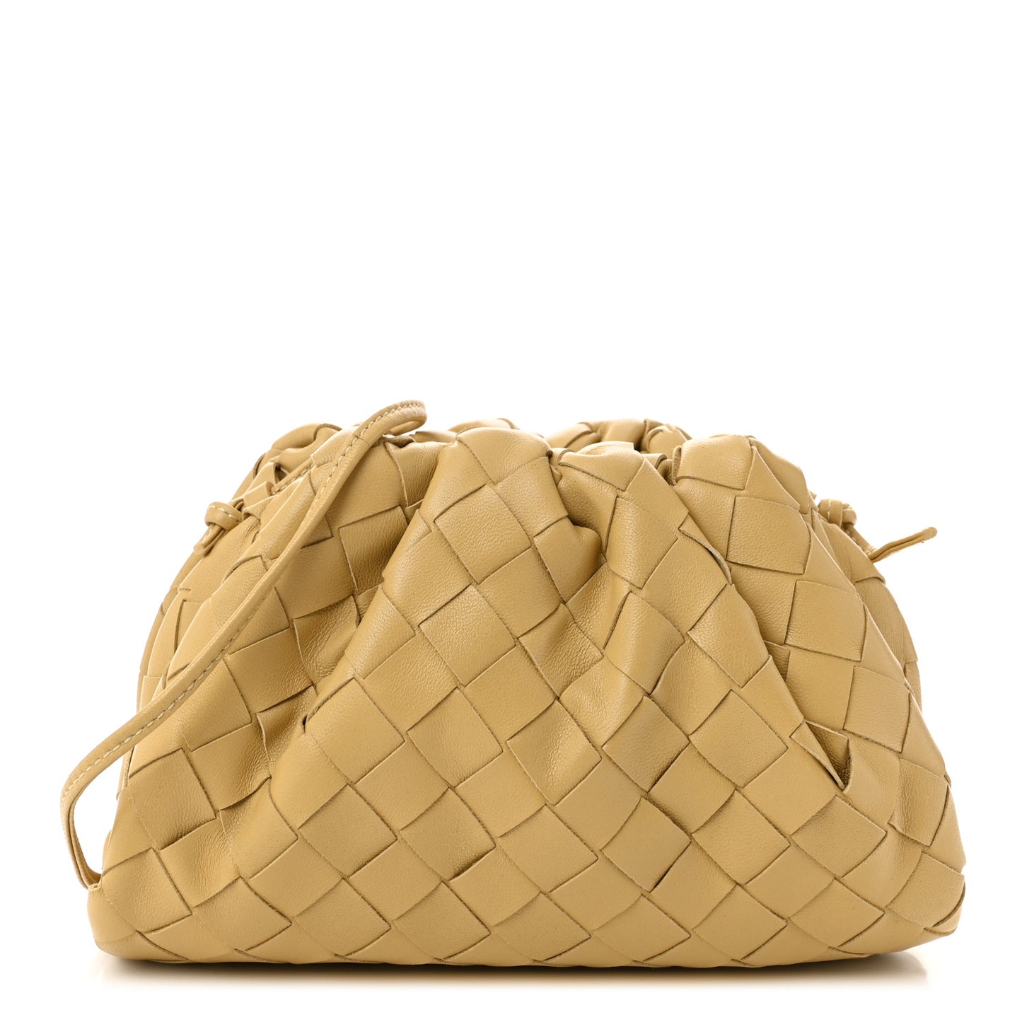 Nappa Intrecciato The Mini Pouch Tapioca