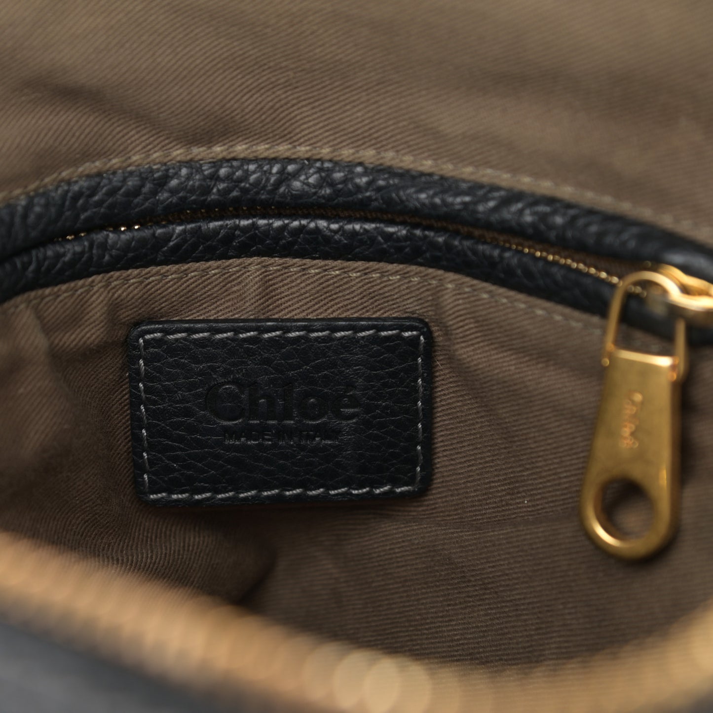 Calfskin Medium Marcie Satchel Black