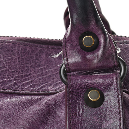 Balenciaga Agneau Classic Hardware Work Raisin 13 of 15