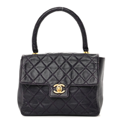 Chanel Lambskin Quilted Medium Kelly Flap Purple 1 of 23