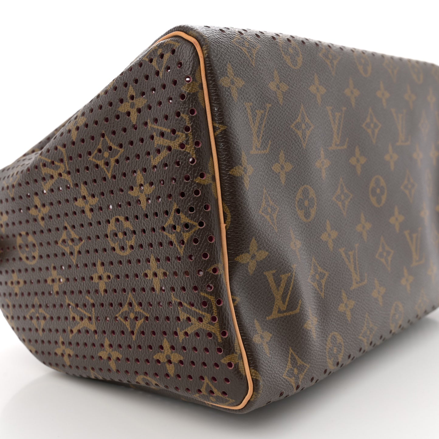 Monogram Perforated Speedy 30 Fuchsia