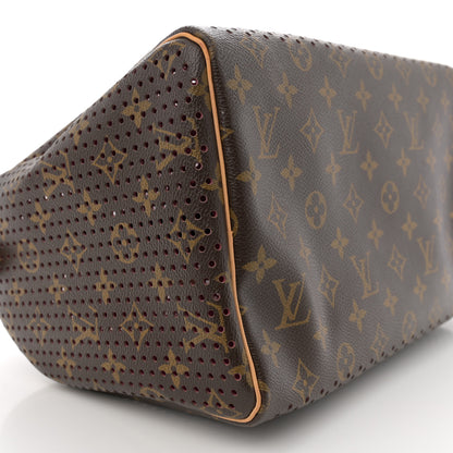 Louis Vuitton Monogram Perforated Speedy 30 Fuchsia 9 of 13