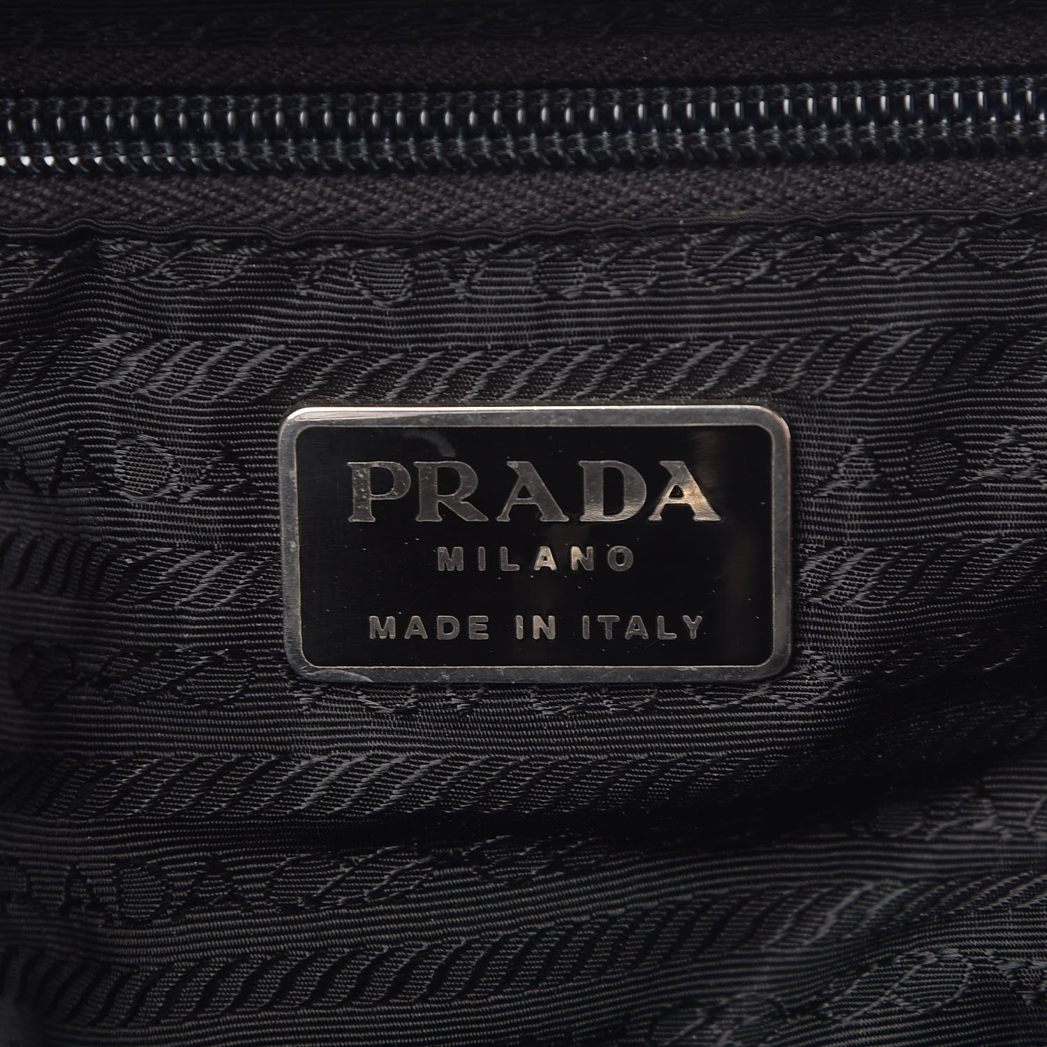 Prada Nylon Vela Medium Backpack Black 6 of 11