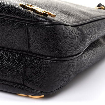 Chanel Caviar CC Shoulder Bag Black 10 of 14
