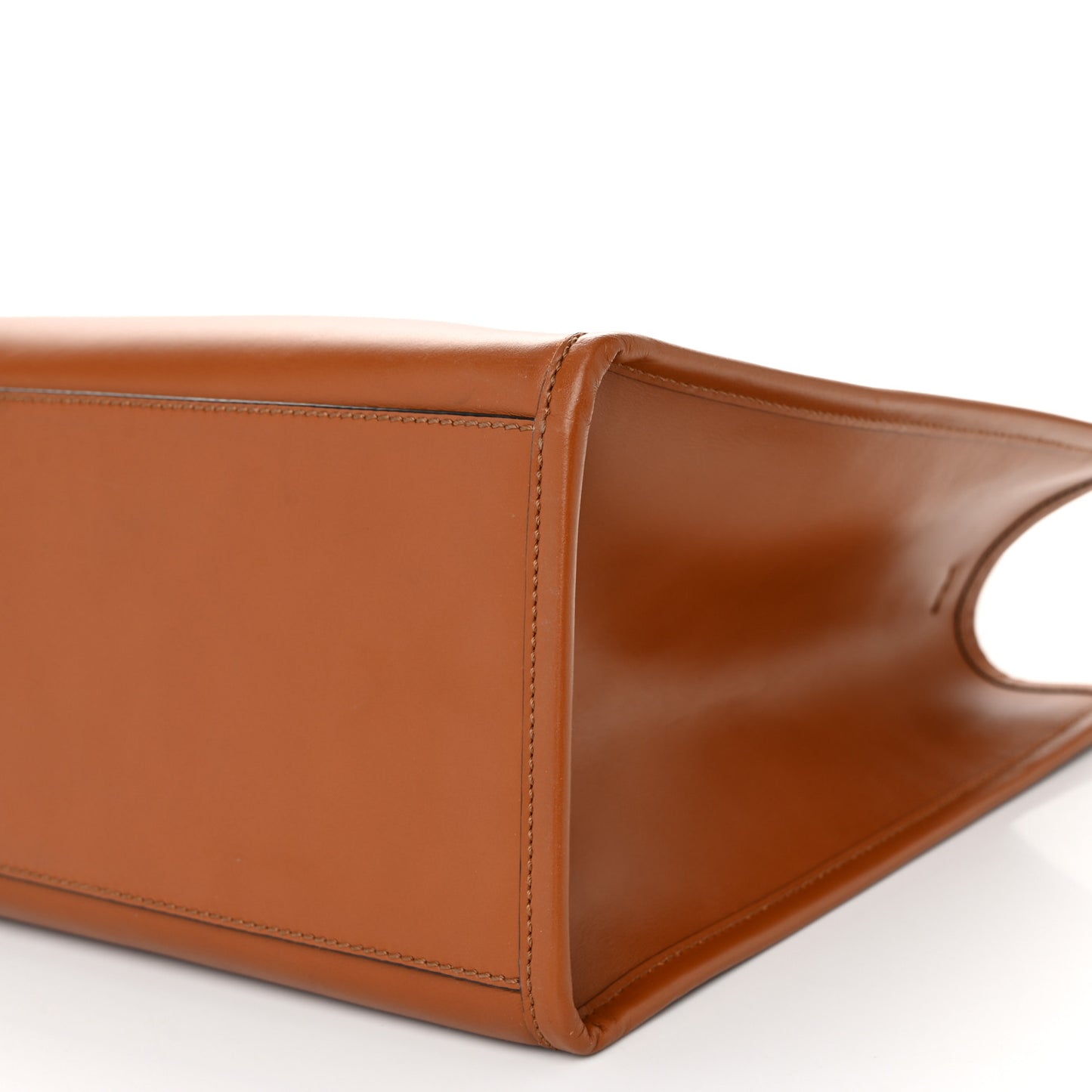 Vitello King Plexiglass Medium Fendi Sunshine Shopper Tote Cuoio