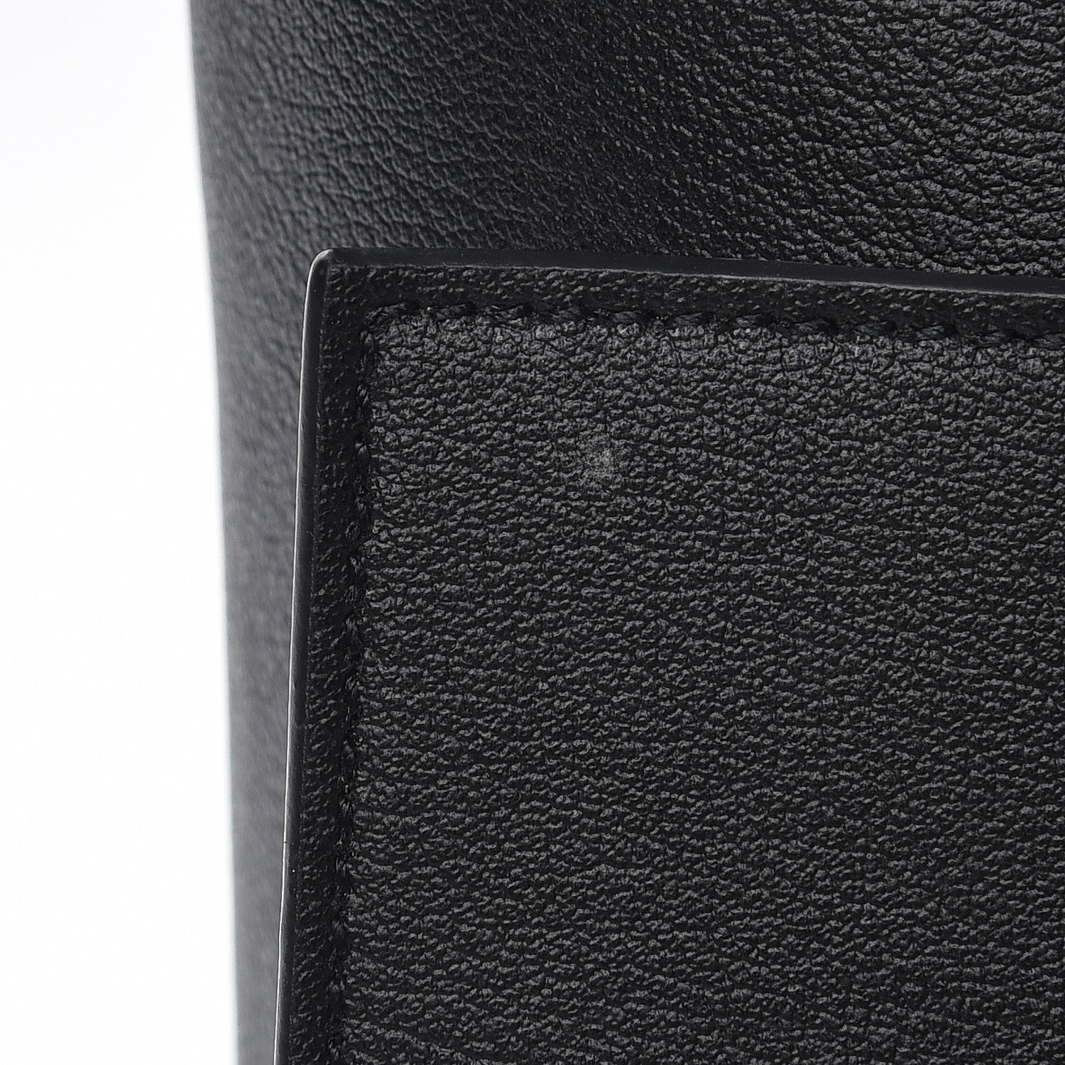 Saint Laurent Calfskin Large Shopping Tote Black 9 of 10