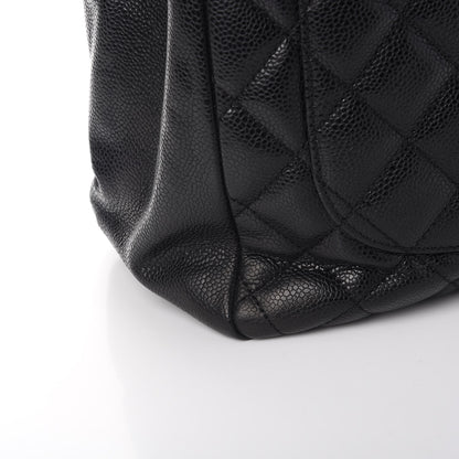 Chanel Caviar Quilted Grand Shopping Tote GST Black 12 of 15