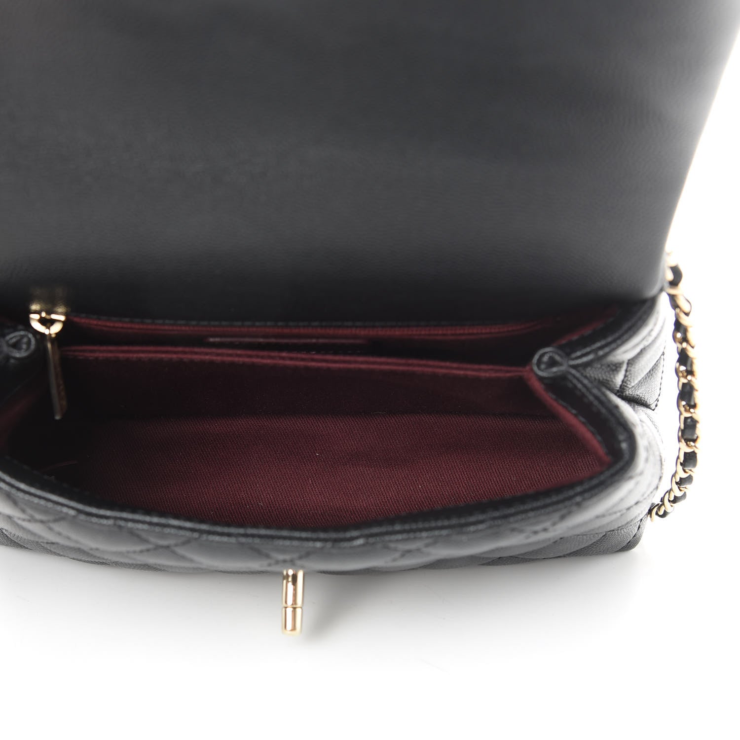 Chanel Caviar Quilted Mini Coco Handle Flap Black 5 of 11