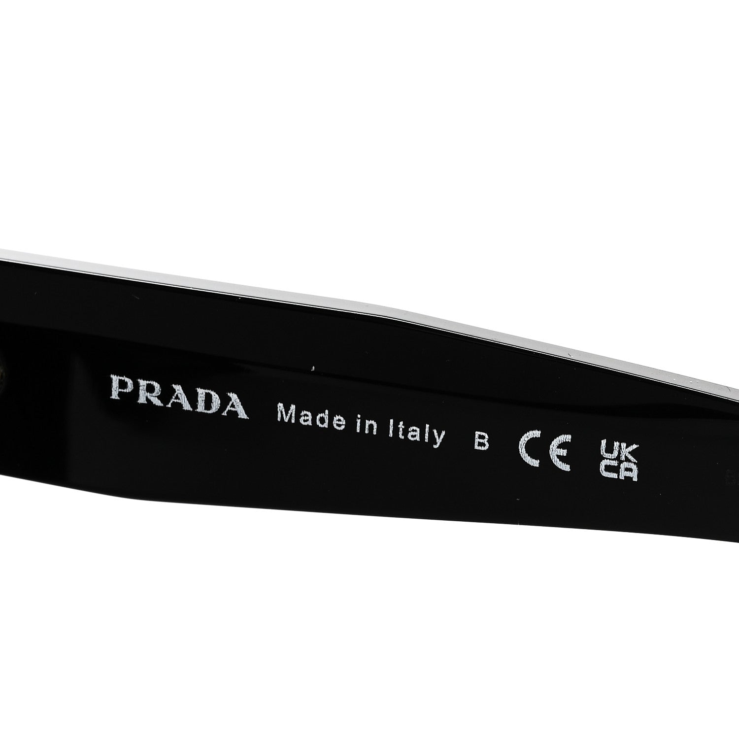 Prada Acetate Symbole SPR 19W Sunglasses Black 6 of 7